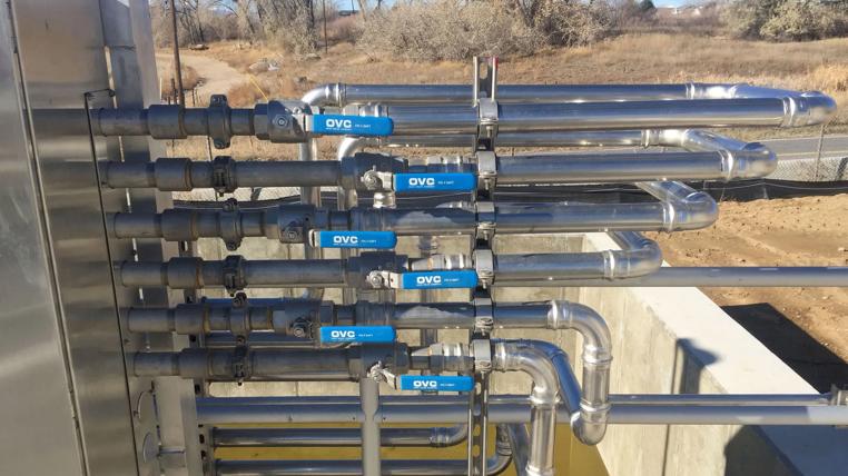 Water Reclamation Facility in Loveland, Colorado&nbsp;- press-technology piping